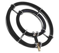 BUGUUYO Stainless Steel Fish Tank Oxygen Diffuser Ring Whisper Quiet Micro Bubble Aerator for Aquarium and Nano Bubble Air Stone for Efficient Fish Tank Oxygenation