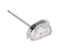 BUGUUYO Stainless Steel Oil Thermometer with Stand Accurate Deep Frying and Cooking Temperature Gauge for Meat and Fish Wide Range Food Thermometer for Kitchen Baking and Air Fryer Use
