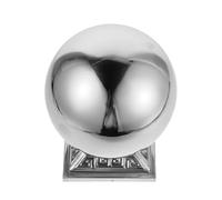 BUGUUYO Stainless Steel Staircase Finials Decorative Ball Post Caps for Porch Deck Railings Newel Stair Handrail Replacement with Metal Finish