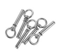 BUGUUYO Sturdy 5 Piece Dog Ground Stake Chain Tie Out for Secure Outdoor Leash
