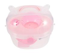 BUGUUYO Sturdy Plastic Hamster Carrier Outdoor Travel Cage for Small Animals Easy to Carry Store for Hamsters Mice