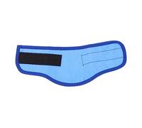 BUGUUYO Summer Cooling Collar for Dogs Pet Dog Collar Instant Chill Cooling Towel Blue Trim Dog Cooling Neck Wrap