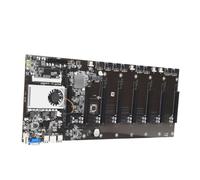 BUGUUYO T37 Mining Motherboard with Integrated CPU 8x Gpu Slots Ddr3 Memory Vga Interface for Mining