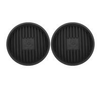 BUGUUYO Toilet Plunger Drip Tray Cement Compact Holder Mat with Water Drip Catcher for Bathroom Floor Easy Clean Plunger Stand Preventing Mess and Hygiene