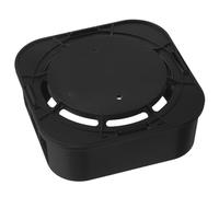 BUGUUYO Top Box Wall Mounted Holder Black Secure Storage Rack Organizer Compatible with Apple Tv Stable Load-bearing Shelf for Tv-box Practical Wall Mount for Enhanced Viewing Experience