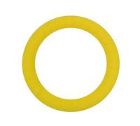 BUGUUYO Toy Interactive Dog Outdoor Plaything for Pet 1pc Yellow Eva Material Dog Teething Toy