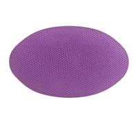 BUGUUYO Tpe Yoga Balance Cushion Oval Shape with Textured Massage Surface Non-slip Fitness Pad for Core Strength Stability Training Foot Acupoint Stimulation Suitable for Home Gym and
