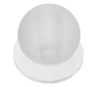 BUGUUYO Transparent Matte Billiard Training Ball with Integrated Stable Cue Stroke Practice Aid for Beginners Snooker Pool Table Accessory for Accurate Aiming and Improved Performance