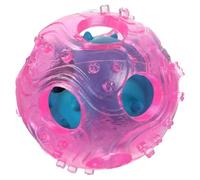 BUGUUYO Tricky Treat Dog Toy Interactive Food Dispensing Rubber for Active Feeding Material Promotes Healthy Playtime Random Color Engaging Treat Dispenser for Dogs