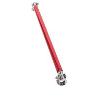 BUGUUYO Universal Front Splitter Rods for Car Front Bumper Lip Support, Red Aluminium Alloy Strut Brace Bars with Easy Installation and Enhanced Aesthetics for DIY Garage Tuning