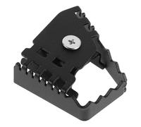 BUGUUYO Universal Motorcycle Brake Pedal Extender with Nonslip Aluminum Alloy Plate, Thickened and Lengthened Foot Lever Structure, Ergonomic Arc Design for Touring and Rainy or Slippery