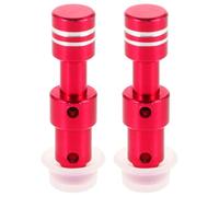 BUGUUYO Universal Pressure Cooker Float Valve Replacement Set, Silicone Cap and Float Stem, Compatible Pressure Cooker Accessories for Safe Cooking, 2pcs Kit