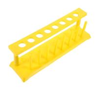 BUGUUYO Versatile Test Tube Holder for Lab 8 Holes Storage Rack Sturdy Construction Easy Access for Researchers Chemistry Test Tube Organizer