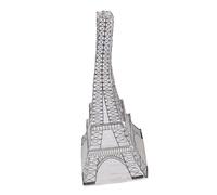 BUGUUYO Vintage Eiffel Tower Paper Lantern Decorative Hanging Ornament for Weddings Gardens Birthdays White Nordic Style Lantern with Funny Design Versatile Placement for Elegant