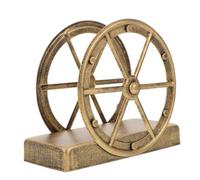 BUGUUYO Vintage Iron Napkin Holder Freestanding Metal Tissue Dispenser with Retro Industrial Design for Dining Table Restaurant Coffee Shop Bar Picnic