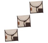 BUGUUYO Vintage PU Tea Cake Storage Bag Breathable Hygienic Tea Leaf Holder Capacity Flavor Freshness and Gifting