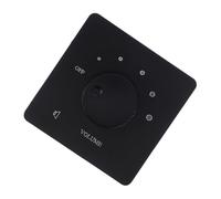 BUGUUYO Volume Control Panel In-wall Speaker Volume Control Knob Adjustable Sound Switch Panel for Theater Conference Classroom Media Audio Systems
