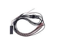 BUGUUYO Waterproof Motorcycle LED Light Bar with Neon Light Strips, Colorful 7-color Atmosphere LED Lighting Kit for Motorbike Accessories