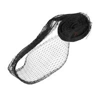 BUGUUYO Weatherproof Black Cat Netting for Balcony Anti-falling Pet Screen with Steel Wire Reinforcement Transparent Design for Unobstructed View Versatile Fit for Apartments and Patios