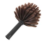 BUGUUYO Web Brush Head Replacement for Porches and Ceilings, Portable Plastic Cobweb Cleaner Fits 0.75 Inch Threaded Poles for Indoor and Outdoor Use