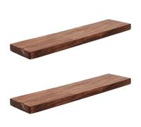 BUGUUYO Whittling Wood Carving Blocks 2Pcs Unfinished Hardwood Rectangular Blocks for DIY Sculpting and Craftwork