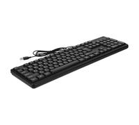 BUGUUYO Wired USB Arabic Keyboard Compact Numeric Keypad Ergonomic Design Lightweight for Gaming and Office Use with Responsive Typing and Comfortable Layout