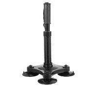 BUGUUYO Wrist Roller Forearm Strength Trainer Fitness Equipment 35-40lb Resistance Black Lightweight Hand and Arm Exercise Tool for Home Workout