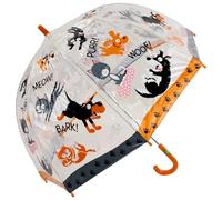 Bugzz PVC Dome Umbrella for Children - Cats & Dogs