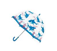 Bugzz Shark Print Kids Umbrella - Clear