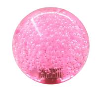 Buhdjfnke 1 Piece Crystal Joystick Ball Top Handle Rocker M6 Screw Head Game Joysticks Pink Plastic DIY Replacement Parts