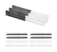 Buhdjfnke 10000pcs MicroTag GunFastener Kit for Fine StitchTagGun 0.5cm Mini Tag Barb Attachment for Clothing Fine Tag Black+White