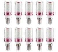 Buhdjfnke 10Pcs E14 LED Corn Bulb 12W Corn Bulb Replace Lamps Small Screw-in Smart Efficient Bulb White Light