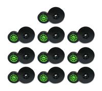 Buhdjfnke 10Pcs -IR50B Ink Ribbon Black Ribbon for MAX LETATWIN Cable ID Printer Electronic Lettering Machine -550A/E