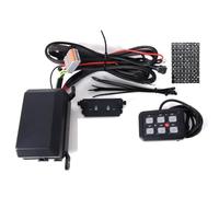 Buhdjfnke 12V LED 6 Gang Switch PanelCircuit Control Relay System Box Slim Touch Control Panel for Boat UTV Caravan
