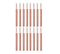 Buhdjfnke 16PCS Welding Needle Aluminum Oxide 3mm Eccentric Rod Welding Machine Welding Pen Brazing Battery Plate