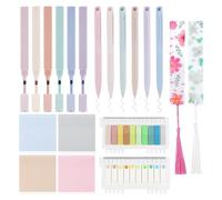 Buhdjfnke 20Pcs Bible Study Supplies Journal Kit Aesthetic PastelHighlights Pens Tabs Bookmarks for Women Teens School Replacement Accessories