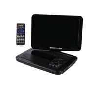Buhdjfnke 2500mAh Player 10 Inches Mobile Portable DVD Player Multifunction Convenient Stable CD Player UK Plug