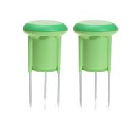 Buhdjfnke 2pcs Tuya Smart Zigbee Soil Tester Temperature and Humidity Meter Thermohygrometer Garden Automation Irrigation Detector