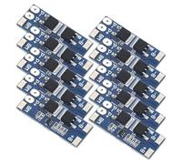 Buhdjfnke 2S 7.4V Lithium Battery Protection Board 8.4V Charging Support 8A Current Handling 15A Current Limitation Suitable for 2 Strings of Lithium Batteries