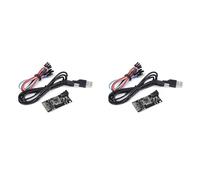 Buhdjfnke 2X Computer Remote Switch Wifi Smart PC Starting Up Card Startup Card Work with Sinilink Smart Home for, B