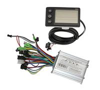 Buhdjfnke 36V 48V 52V 60V 350W 18A Brushless DC Motor Controller Ebike Controller S866 LCD Display Speedometer