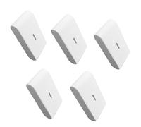 Buhdjfnke 5pcs 433MHz Wireless Vibration Glass Break Detector Adjustable Sensitivity Compatible with Alarm Systems