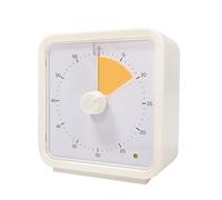 Buhdjfnke 60-Minute Visual Timer for Kids, Time Management Tool Study Classroom Timer, Yellow