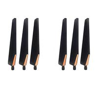 Buhdjfnke 6Pcs for GT-AC5300 Wireless Router Wireless Network Card AP Antenna SMA Dual Frequency Omnidirectional Antenna