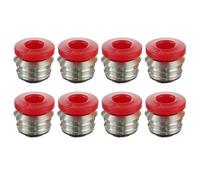 Buhdjfnke 8PCS Pneumatic Fittings Connectors 2x4 PTFE Tube Bowden Quick Plug 1.75mm Filament Hotend Extruder Kit 3D Printer Parts