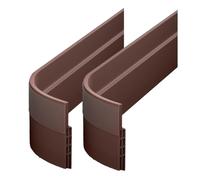 Buhdjfnke Adjustable Door Draft Stopper Self-Adhesive Rubber Seal Strip Windproof, Saving