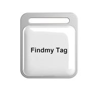 Buhdjfnke Anti-Lost Keychain Smart Tag Finder Device GPS Bi-Directional Alarm Tracker Phone Wallet Pet Child Key Locator(White)