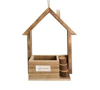 Buhdjfnke Bird House Feeders for Outdoors Feeding Tool Hangings Bird Feeder Dispenser Holder Food Container A