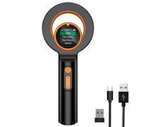 Buhdjfnke Bluetooth Pet Micro-Chip Reader,(2.4GHz Wireless+Bluetooth+USB) Animal Universal -Tag Reader Scanner,Q40