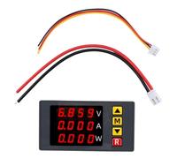 Buhdjfnke BM730 Digital Voltmeter Ammeter Wattmeter DC 0-100V 10A 1000W Voltage Current Detector Meter Power Meter Tester
